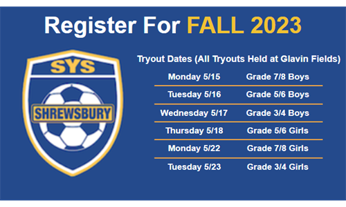 Fall 2023 Registration - Click Here!