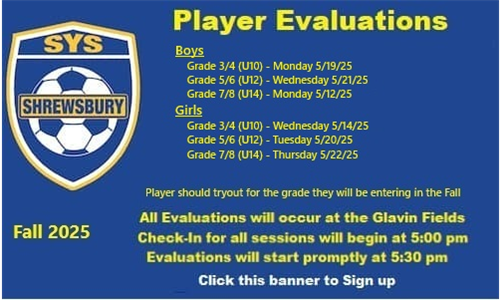 Fall 2025 Registration and Tryout Schedule